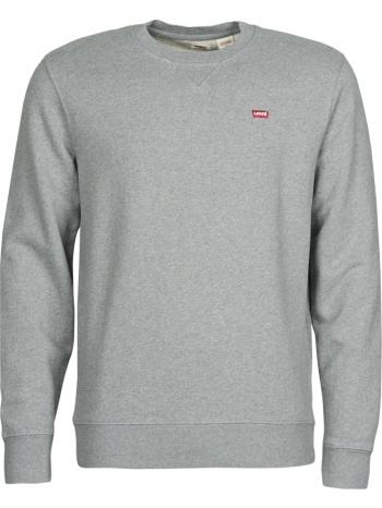 φούτερ levis new original crew σύνθεση βαμβάκι