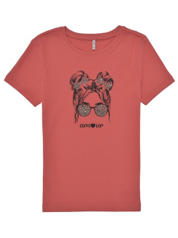 t-shirt με κοντά μανίκια only kogkita sylvia s/s girl top σε προσφορά