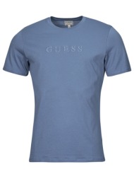 t-shirt με κοντά μανίκια guess classic pima