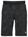 shorts & βερμούδες emporio armani all over logo terry