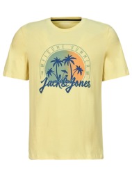 t-shirt με κοντά μανίκια jack & jones jjsummer vibe tee ss crew neck