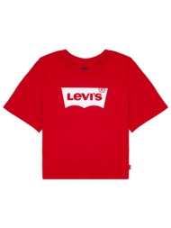 t-shirt με κοντά μανίκια levis light bright cropped tee