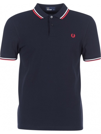 πόλο με κοντά μανίκια fred perry slim fit twin tipped σε προσφορά