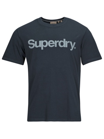 t-shirt με κοντά μανίκια superdry core logo city loose tee