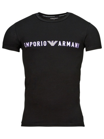 t-shirt με κοντά μανίκια emporio armani shiny logoband