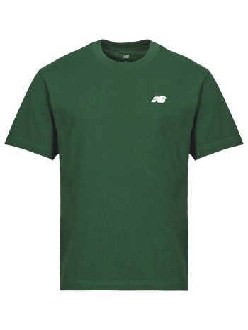 t-shirt με κοντά μανίκια new balance small logo jersey tee