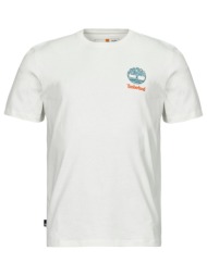 t-shirt με κοντά μανίκια timberland back graphic short sleeve tee