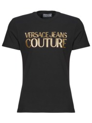 t-shirt με κοντά μανίκια versace jeans couture 76gaht00