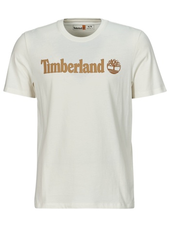 t-shirt με κοντά μανίκια timberland linear logo short