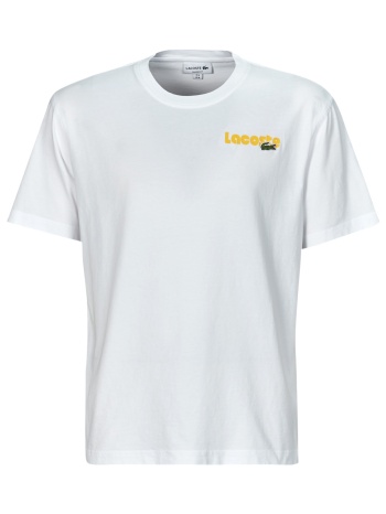 t-shirt με κοντά μανίκια lacoste th7544 σε προσφορά