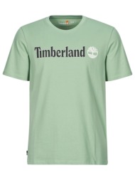 t-shirt με κοντά μανίκια timberland linear logo short sleeve tee