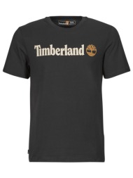 t-shirt με κοντά μανίκια timberland linear logo short sleeve tee