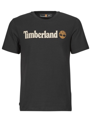 t-shirt με κοντά μανίκια timberland linear logo short