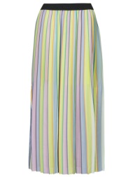 κοντές φούστες karl lagerfeld stripe pleated skirt