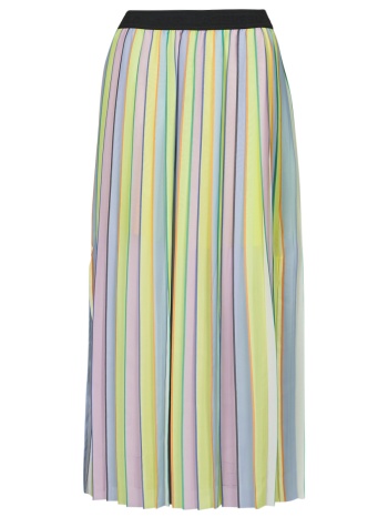 κοντές φούστες karl lagerfeld stripe pleated skirt