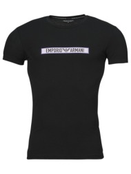 t-shirt με κοντά μανίκια emporio armani logo label