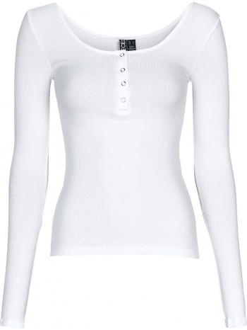 μπλουζάκια με μακριά μανίκια pieces pckitte ls top