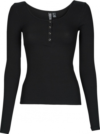 μπλουζάκια με μακριά μανίκια pieces pckitte ls top
