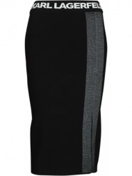 κοντές φούστες karl lagerfeld lightweight knit skirt