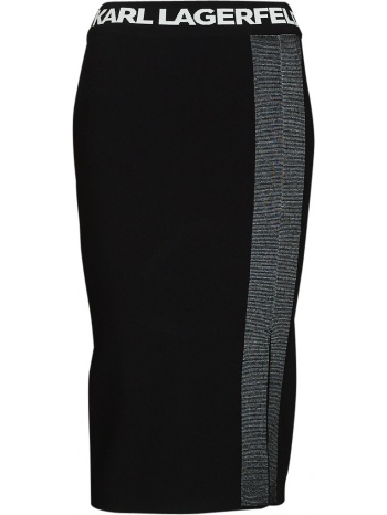 κοντές φούστες karl lagerfeld lightweight knit skirt σε προσφορά