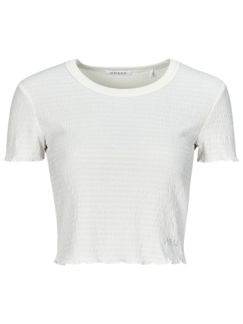 t-shirt με κοντά μανίκια guess cn smoked