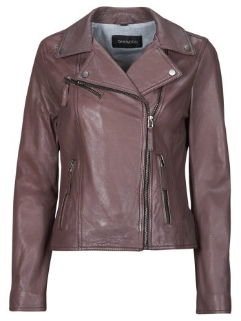 δερμάτινο μπουφάν oakwood clips