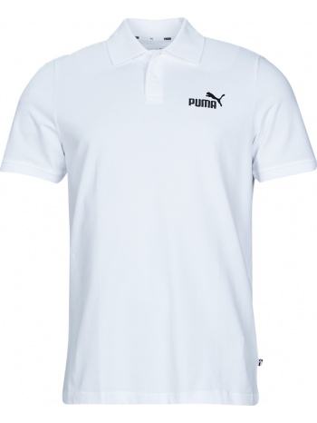 πόλο με κοντά μανίκια puma ess logo pique polo