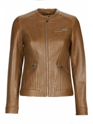 δερμάτινο μπουφάν naf naf czuni