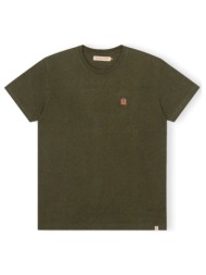 t-shirts & polos revolution t-shirt regular 1340 wes - army/melange