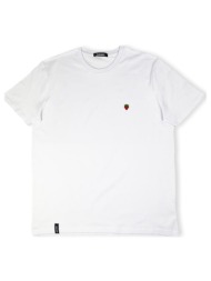 t-shirts & polos organic monkey strawberry t-shirt - white