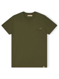 t-shirts & polos revolution t-shirt regular 1365 sle - army