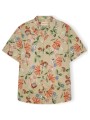 πουκάμισο με μακριά μανίκια revolution cuban 3111 shirt - orange