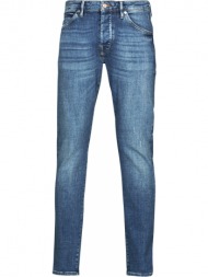 skinny τζιν scotch & soda singel slim tapered jeans in organic cotton  blue shift