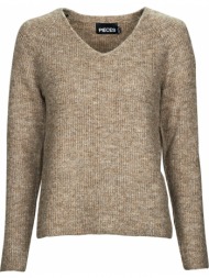 πουλόβερ pieces pcellen ls v-neck knit