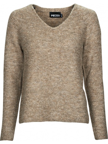 πουλόβερ pieces pcellen ls v-neck knit