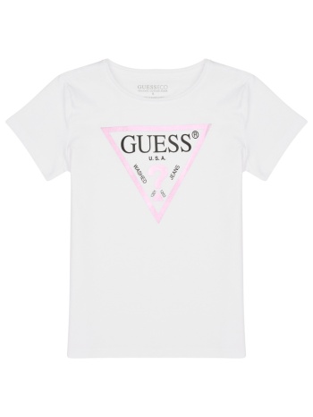 t-shirt με κοντά μανίκια guess secra