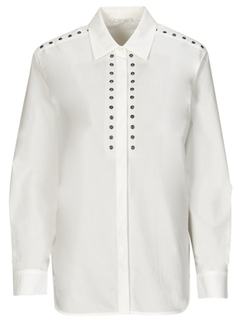 πουκάμισα ikks chemise ml straight cotton