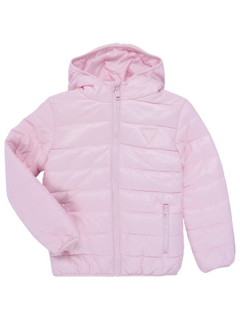 χοντρό μπουφάν guess hooded ls padded puffer w zip