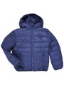 χοντρό μπουφάν guess hooded ls padded puffer w zip