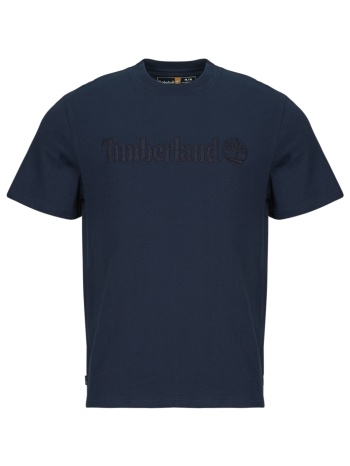 t-shirt με κοντά μανίκια timberland embroidery tonal ss tee