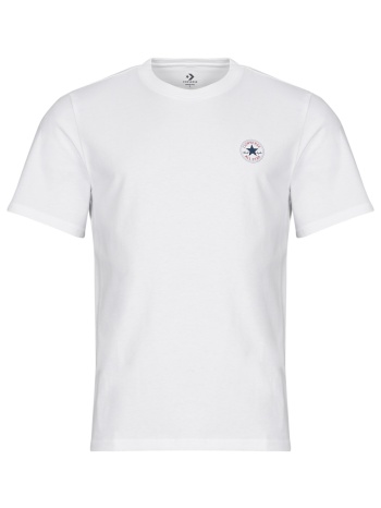 t-shirt με κοντά μανίκια converse go-to mini patch t-shirt