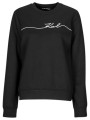 φούτερ karl lagerfeld seasonal logo sweatshirt