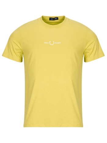 t-shirt με κοντά μανίκια fred perry embroidered