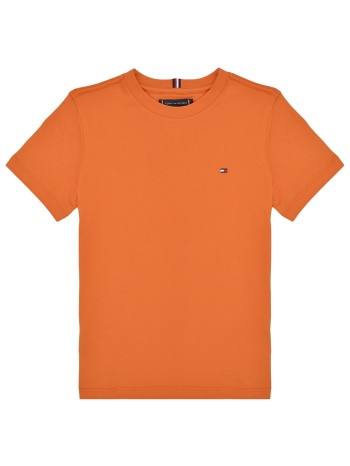 t-shirt με κοντά μανίκια tommy hilfiger essential cotton