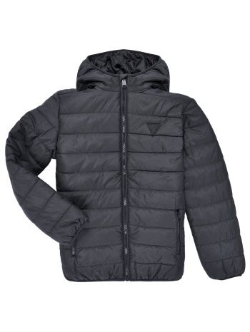 χοντρό μπουφάν guess hooded ls padded puffer w zip