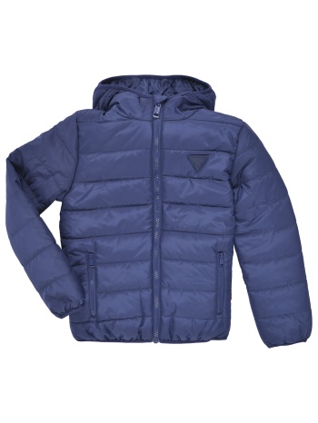 χοντρό μπουφάν guess hooded ls padded puffer w zip
