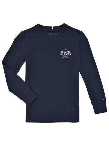 μπλουζάκια με μακριά μανίκια tommy hilfiger th logo puff