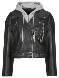 δερμάτινο μπουφάν ikks perf cuir cap