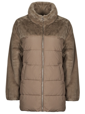 χοντρό μπουφάν only onlwanja fur puffer mix coat cc otw σε προσφορά