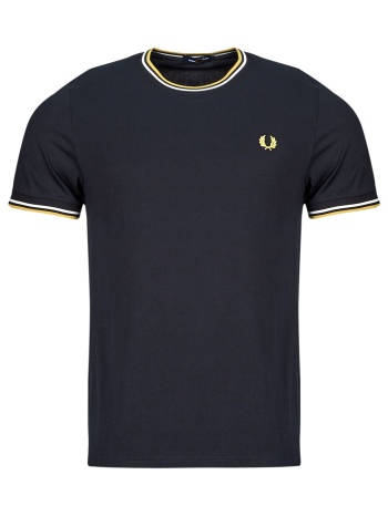 t-shirt με κοντά μανίκια fred perry twin tipped σε προσφορά